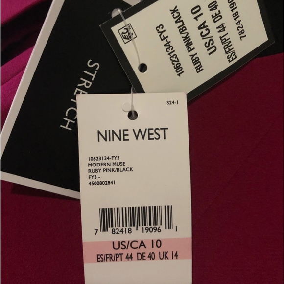 Nine West Two-Tone Sheath Dress - Picture 3 of 3